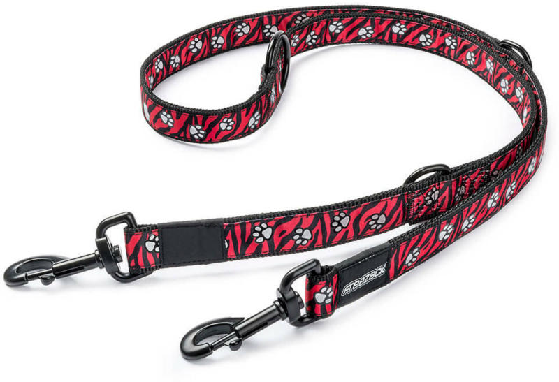 Freezack Alba red paw laisse réfléchissante 180cm / 12mm