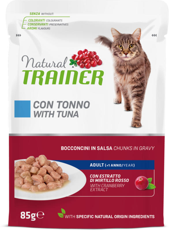 Trainer Natural Nassfutter Adult Thunfisch in Sauce 12x85g