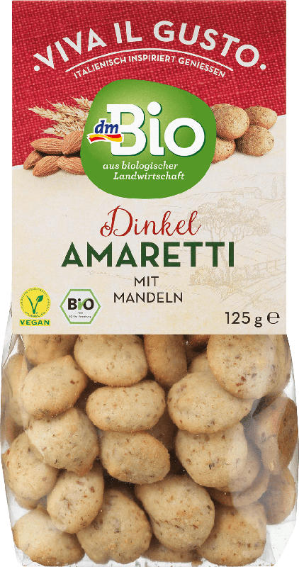 dmBio Amaretti mit Mandeln vegan