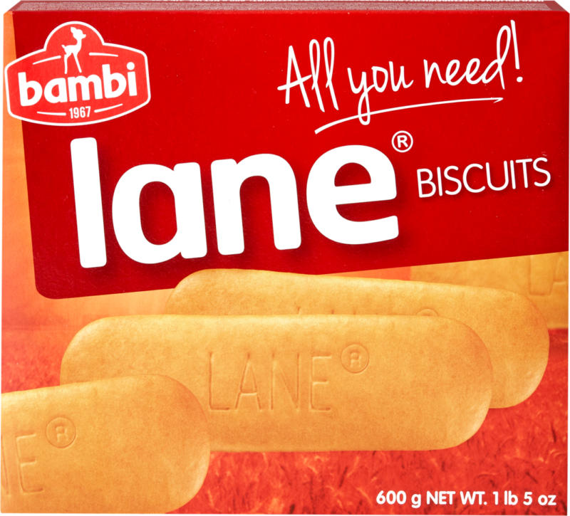 Bambi Lane Biscuits, 600 g