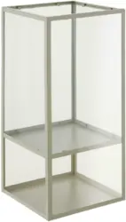 Windlicht Stages I in Braun