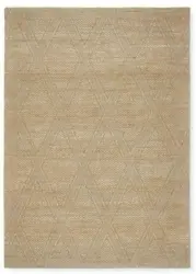 Handwebteppich Kaan in Schlammfarben ca. 160x230cm