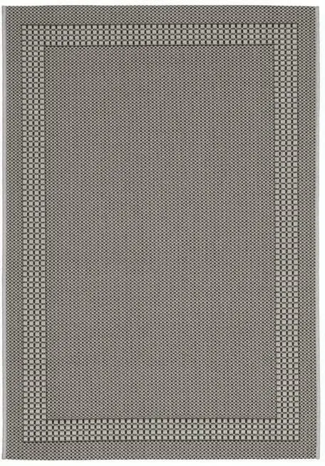 Flachwebteppich Naomi 1 in Anhtrazit ca. 100x150cm