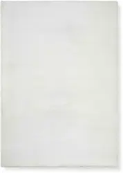 Kunstfell Denise 2 in Silberfarben ca.120x160cm