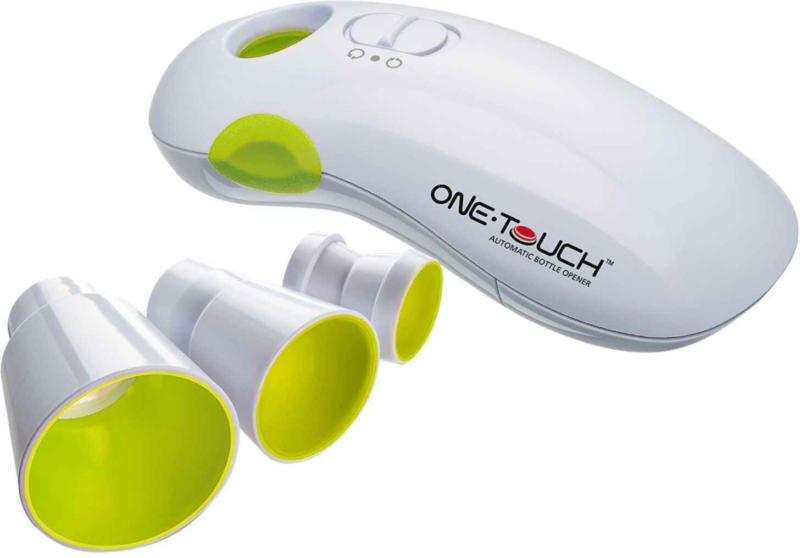 Apribottiglie automatico One Touch con 3 inserti -