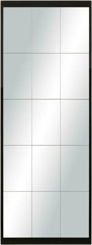 Wandspiegel in Schwarz