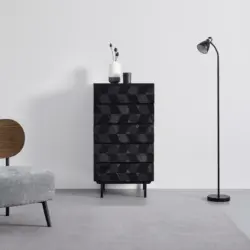 KOMMODE 'Roma', schwarz