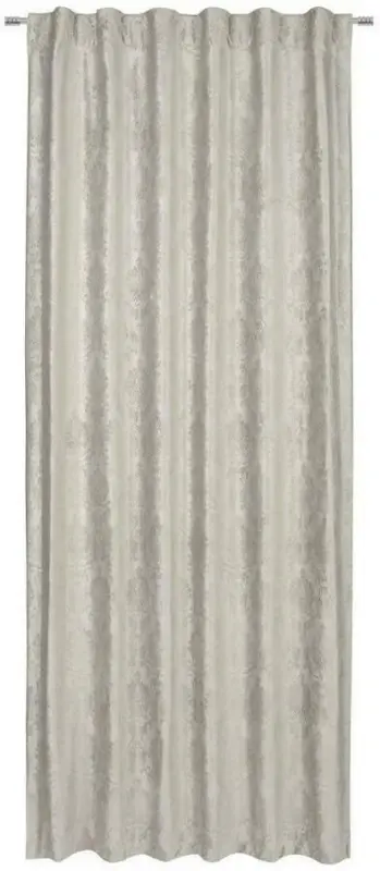 Fertigvorhang Marie-Louise in Taupe ca. 135x245cm