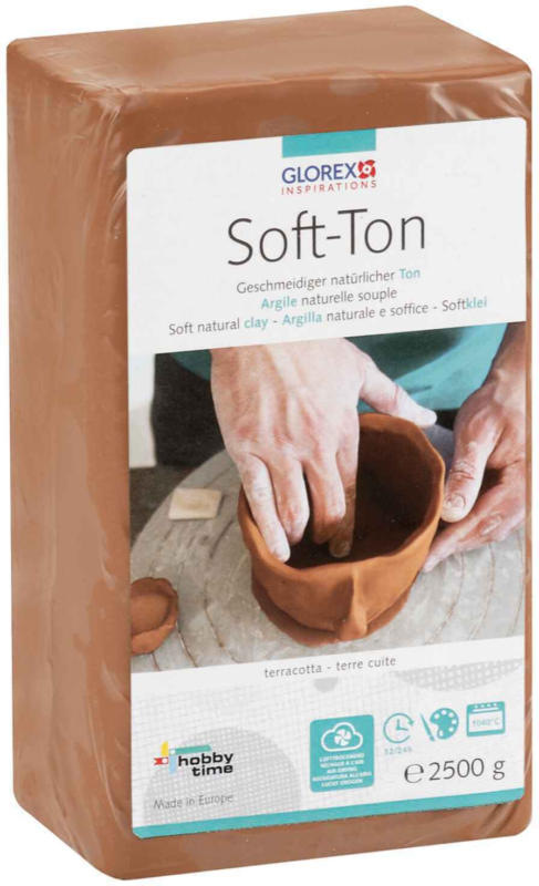 Glorex Soft-Ton terracotta 2.5 kg -
