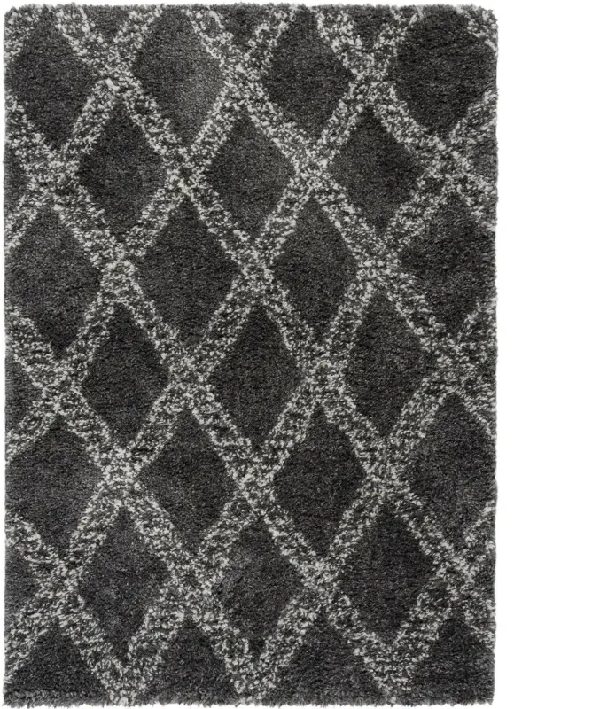 Hochflorteppich Ethno Geomatric ca. 80x150cm