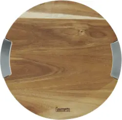 Schneidebrett Profi Line in Akazienfarben Ø ca.31,2cm