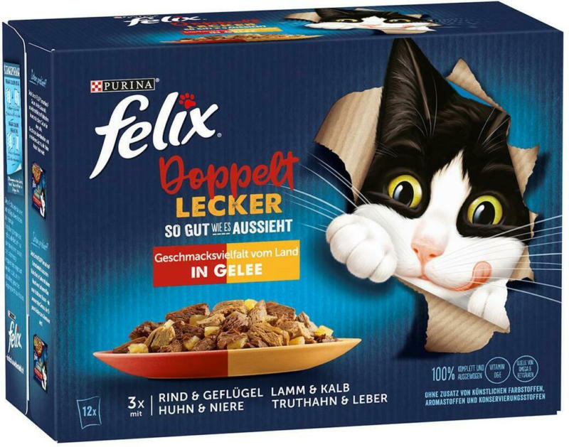 Felix Doppelt Lecker Fleisch 12er