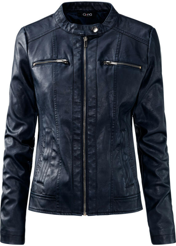 Damen Jacke aus Lederimitat (Nur online)
