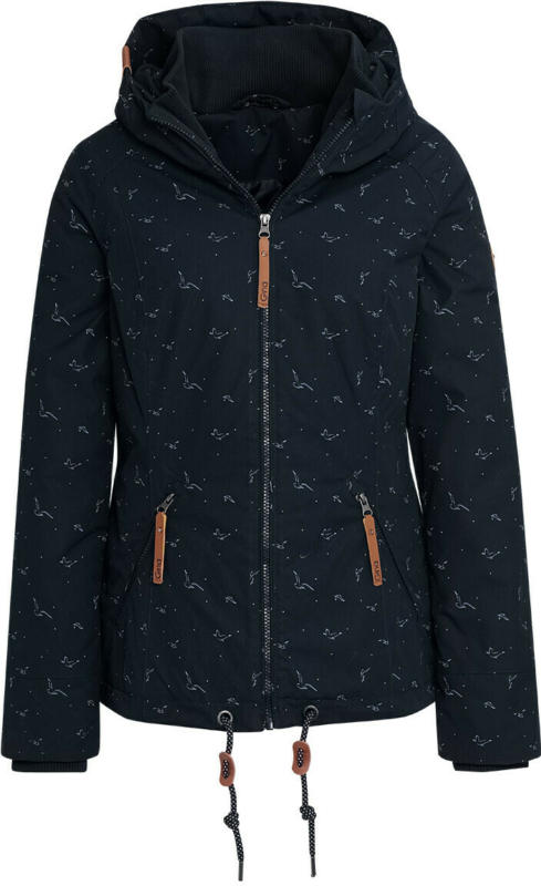 Damen Jacke mit dezentem Allover-Print (Nur online)