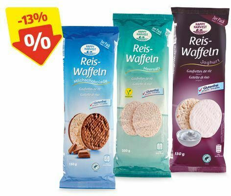 HAPPY HARVEST Reiswaffeln