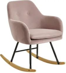 Schaukelstuhl 'WL6.208', rosa