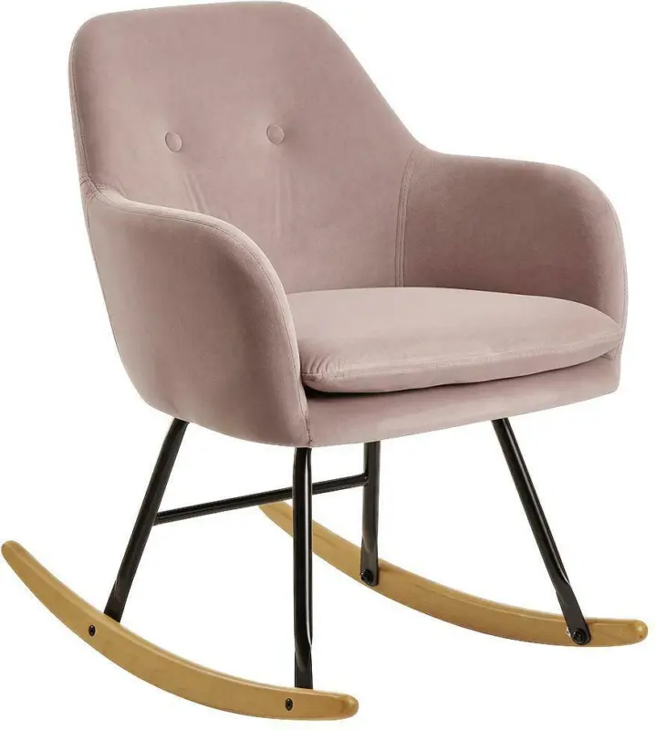 Schaukelstuhl 'WL6.208', rosa