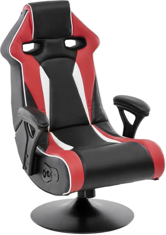 Gamingstuhl 'Specter II', rot/schwarz/weiss
