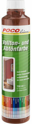 Vollton- und Abtönfarben schoko750 ml