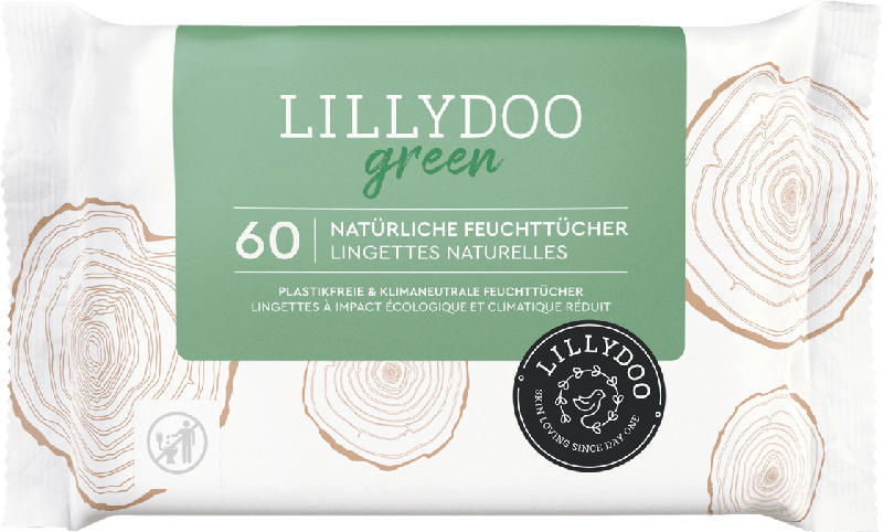Lillydoo Feuchttücher green