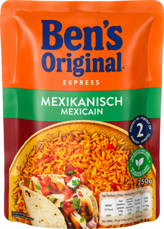 Ben's Original Express-Reis, Mexikanisch, 250 g