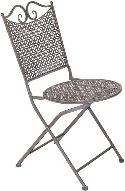 Chaise de bistro Antigua, gris -