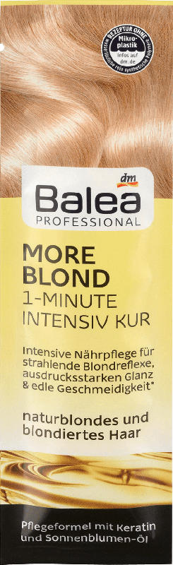 Balea Professional Intensiv Kur More Blond 1-Minute