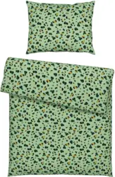 Bettwäsche Animal in Grün ca. 140x200cm