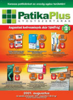 PatikaPlus: PatikaPlus újság lejárati dátum 2021.08.31-ig - 2021.08.31 napig