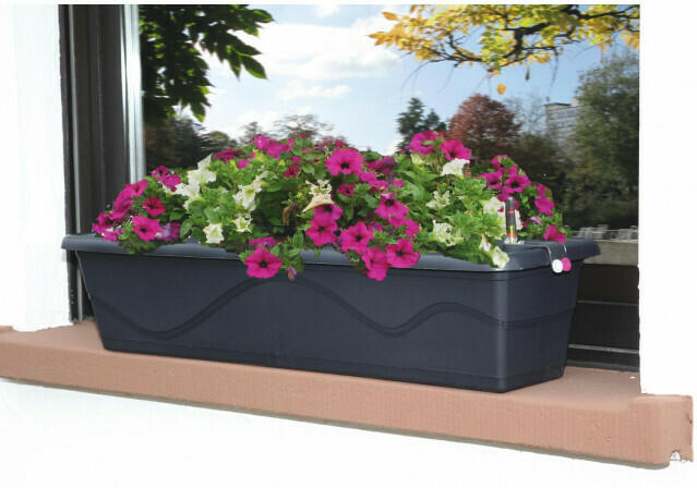 Blumenkasten Extra-Line ca. 60 cm anthrazit