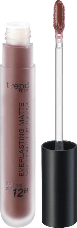 trend IT UP Lippenstift Everlasting Matte Non-Transfer Liquid Lipstick dunkel-braun-rot 080