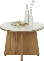 mömax Couchtisch in Weiß Ø ca. 58cm