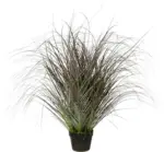 mömax Kunstpflanze Gras geeist ca. 95cm