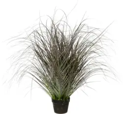 Kunstpflanze Gras geeist ca. 95cm