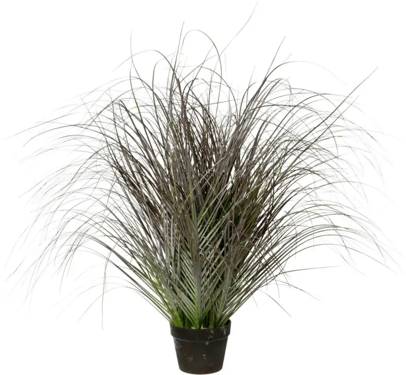 Kunstpflanze Gras geeist ca. 95cm