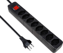 SCHOENENBERGER 130.8SZ - Steckdosenleiste (Schwarz)
