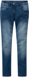 Mädchen Skinny-Jeans mit Schiebeknopf