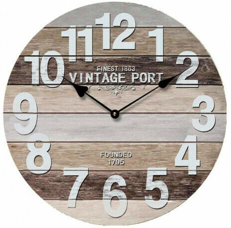 Wanduhr Vintage Port