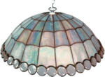 Möbelix Hängeleuchte Tiffany H: 120 cm 1-Flammig, Glasschirm