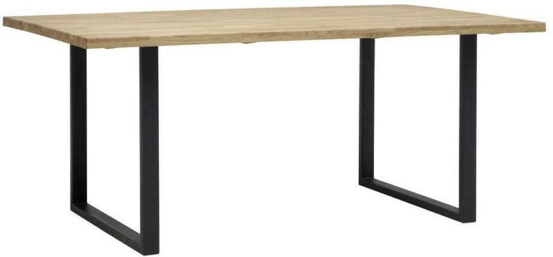 Esstisch mit Massivholz-Platte Barbara 180x100 cm Eiche
