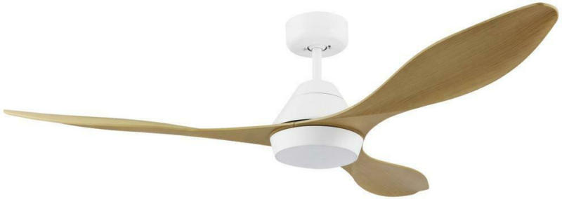 Deckenventilator Antibes D: 132 cm Weiss/ Braun