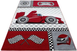 Kinderteppich Fahrzeug Rot Kids 160x230 cm