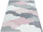 Möbelix Kinderteppich Wolken Pink Bambi 160x230 cm