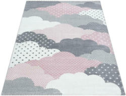 Kinderteppich Wolken Pink Bambi 160x230 cm