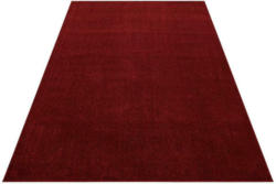 Hochflor Teppich Rot Ata 280x370 cm