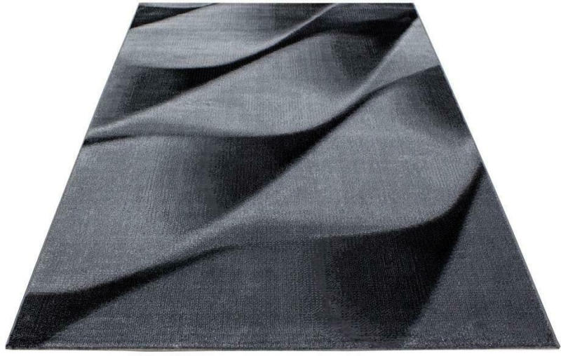 Teppich Läufer Schwarz Parma 80x300 cm