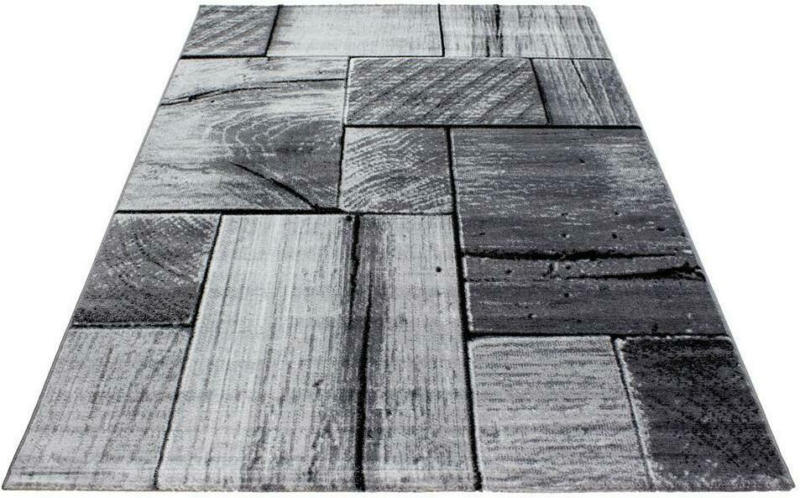 Teppich Läufer Schwarz Parma 80x300 cm