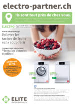 Ch. Posch & Partner AG Magazine ELITE Electro août 2021 - bis 30.09.2021