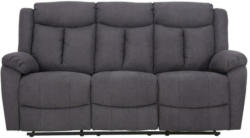 3-Sitzer-Sofa Mit Relaxfunktion Oxford Grau