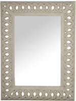 Möbelix Wandspiegel Beauty Rechteckig 93x123 cm Rahmen Weiß